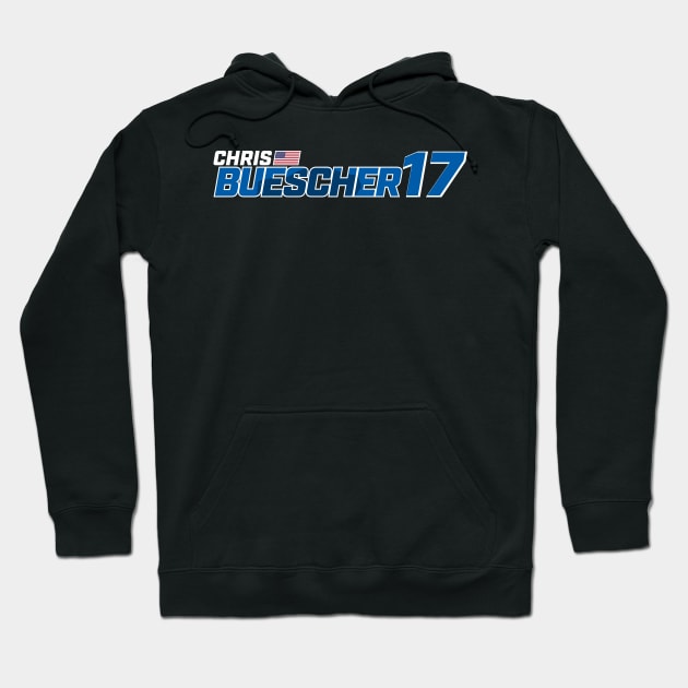 Chris Buescher '23 Hoodie by SteamboatJoe